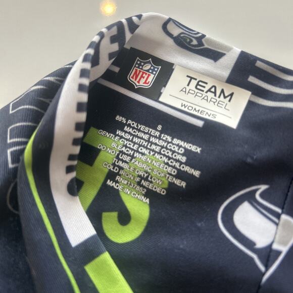 NFL Team Apparel Seattle Seahawks Print Leggings Women's S NFL Team Gear - Picture 8 of 11